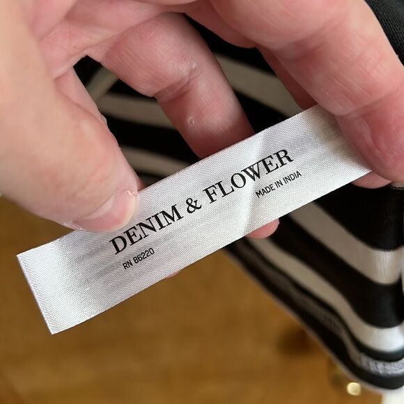 Denim & Flower S/S Striped Tee - Picture 6 of 9